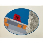 ALLAN D'ARCANGELO, LITHOGRAPH