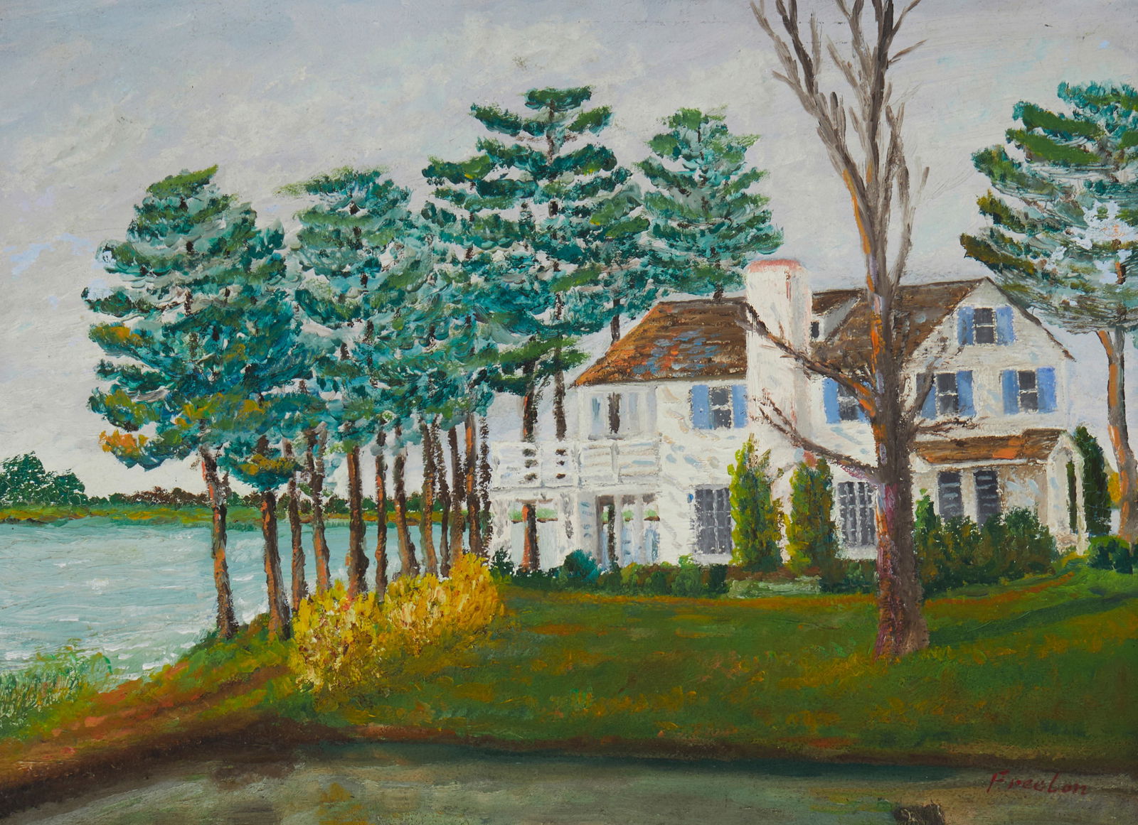 ALLAN FREELON (1895-1960), "HOUSE