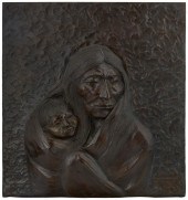 ALLAN HOUSER (1914-1994, APACH