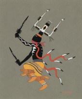 ALLAN HOUSER, APACHE CROWN DAN