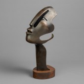 ALLAN HOUSER, APACHE MASK, 197
