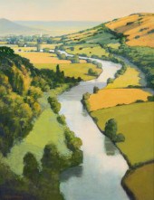 ALLAN STEPHENSON OIL ON CANVAS