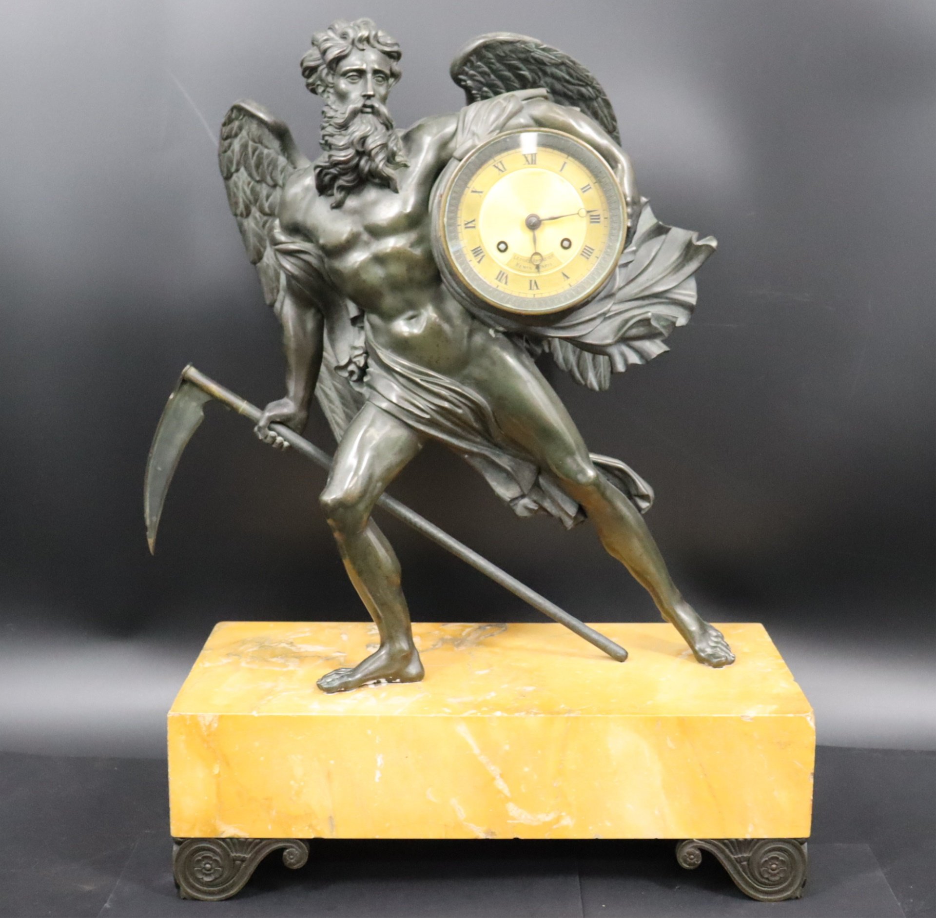 ALLEGORICAL CLOCK - LEDURE