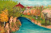 ALLEGORICAL LANDSCAPE BY FREDE