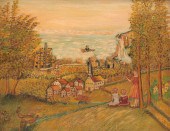 ALLEGORICAL LANDSCAPE BY FREDE