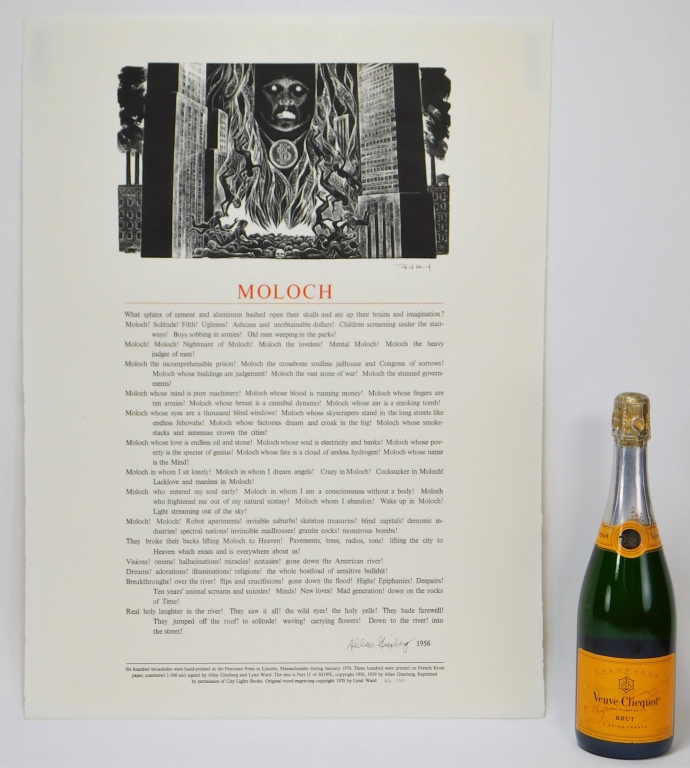 ALLEN GINSBERG LYND WARD MOLOCH