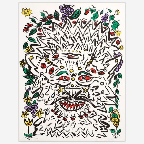 ALLEN GINSBERG "UNTITLED #3"