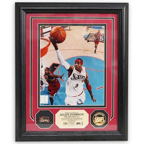 ALLEN IVERSON COLLECTORS PHOTO