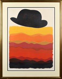 Allen Jones serigraph, multicolor