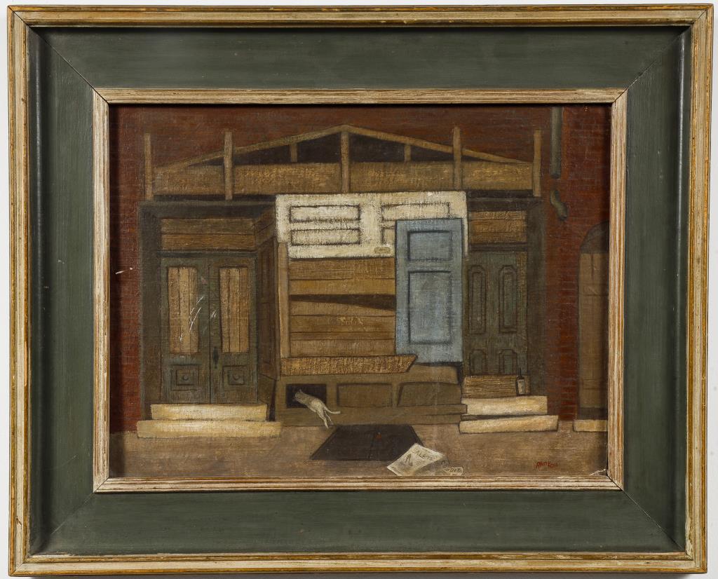 ALLEN KOSS "CAT'S HOUSE" OIL &