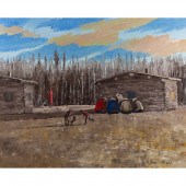 Allen Sapp (1929-2015), Cree T