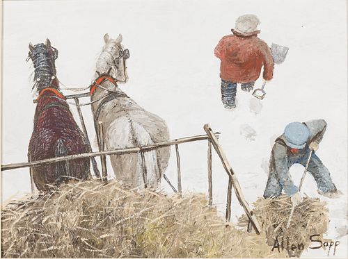 ALLEN SAPP (1929-2015), LOADING
