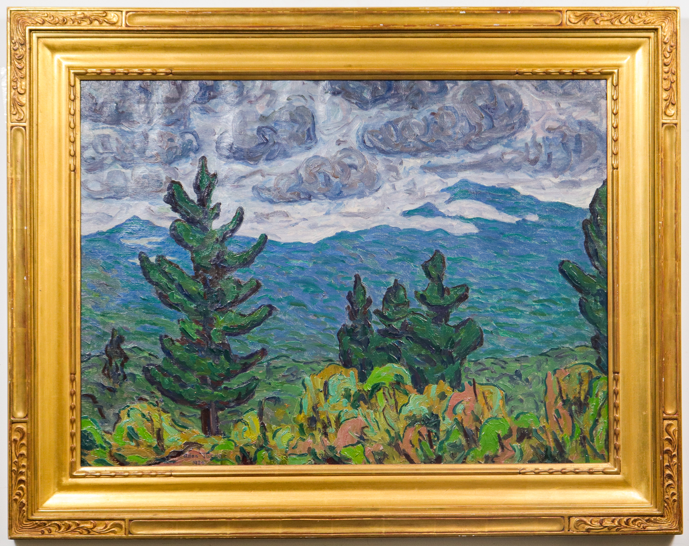 ALLEN TUCKER POST-IMPRESSIONIST OIL