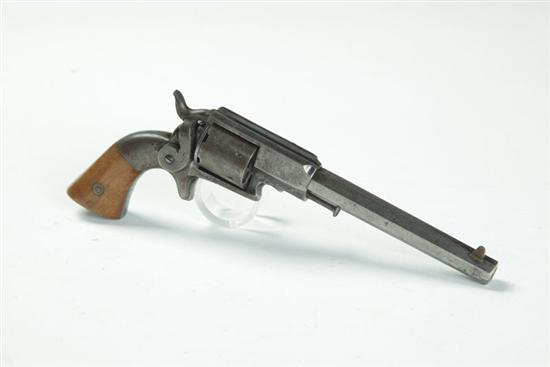 ALLEN & WHEELOCK REVOLVER.  Side