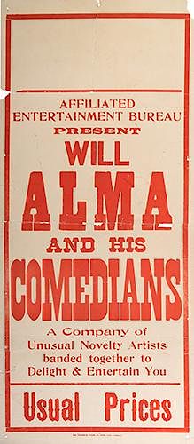 ALMA, WILL (OSWALD GEORGE WILLIAM