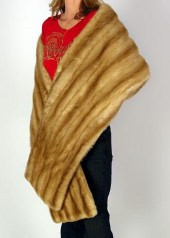 ALMOST 7 FEET LONG BLOND MINK
