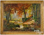ALOIS ARNEGGER OIL ON CANVAS W