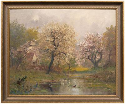 Alois Arnegger painting