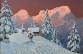ALOIS ARNEGGER, WINTER ALPINE