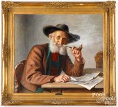 ALOIS BINDER OIL ON CANVAS POR