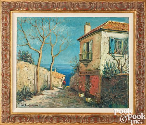 ALOIS LECOQU, OIL ON CANVAS