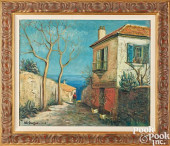 ALOIS LECOQU, OIL ON CANVAS ST