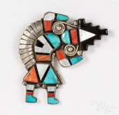 ALONZO HUSTITO, ZUNI INDIAN IN