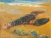 ALPHAEUS P COLE OIL ON CANVASA