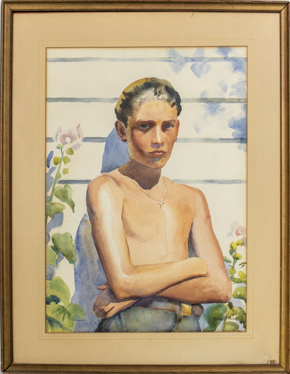 ALPHAEUS P. COLE "PORTRAIT OF A