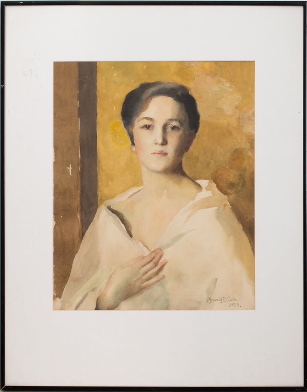 ALPHAEUS PHILEMON COLE WATERCOLOR