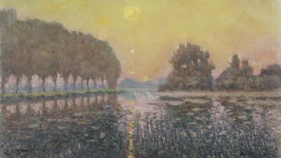 ALPHONSE CARON (Belgian 1866-1917).