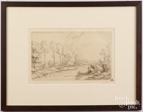 ALPHONSE LEGROS, ARTIST PROOF