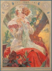 ALPHONSE MARIA MUCHA (FRENCH,