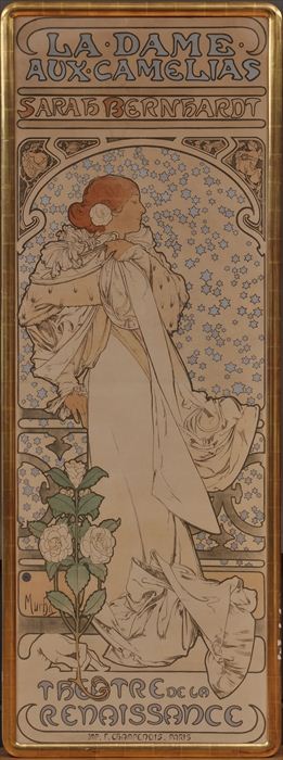 ALPHONSE MUCHA (1860-1939): LA DAME