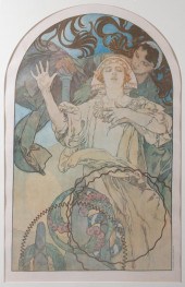 ALPHONSE MUCHA, CZECH 1860-193