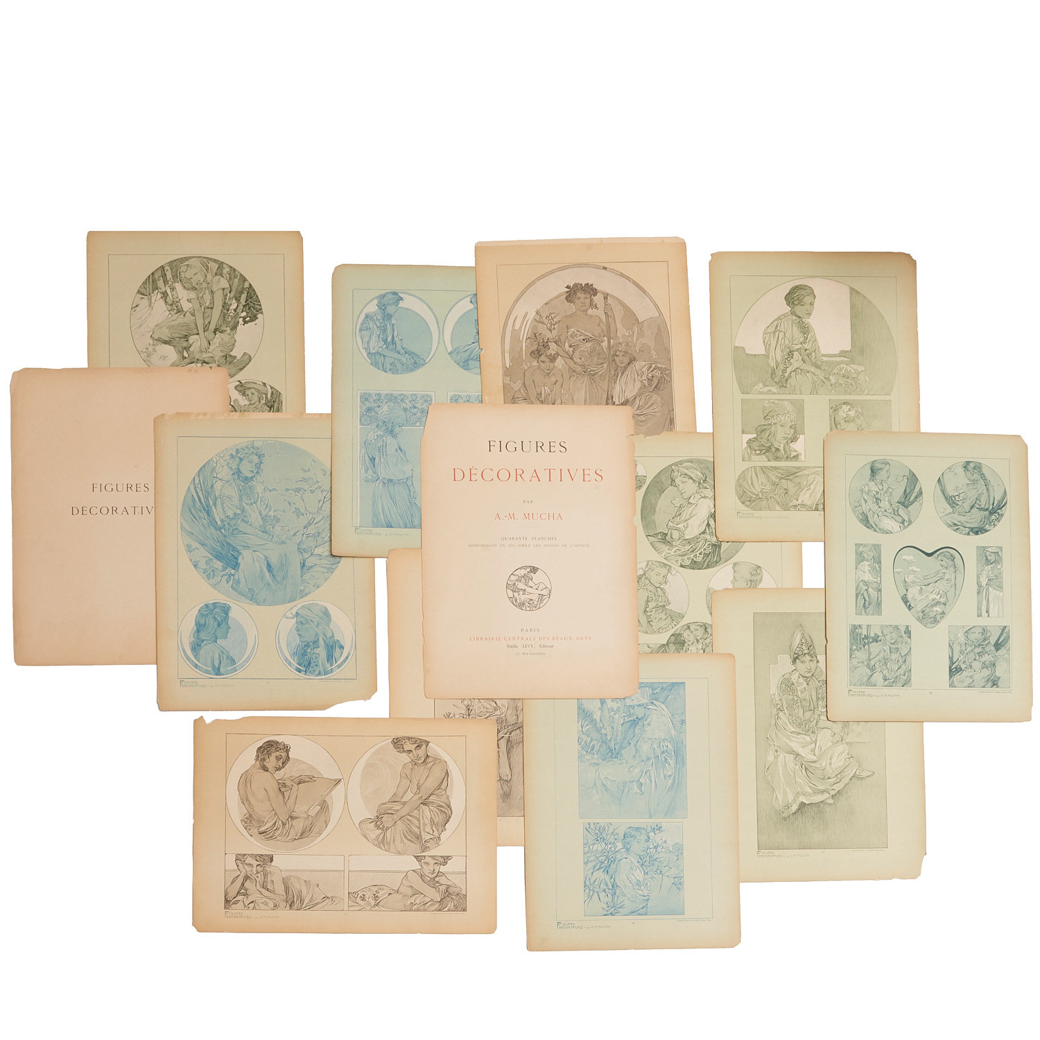 ALPHONSE MUCHA, FIGURES