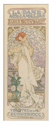 ALPHONSE MUCHA POSTER ''LA DAM
