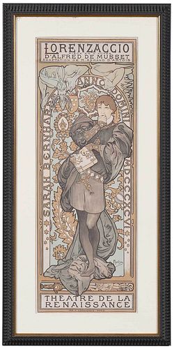 ALPHONSE MUCHA POSTER(Czech,