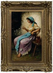 Alred D&#39;Orsay painting, ti