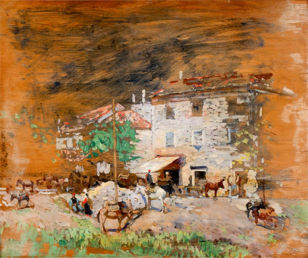 ALSON CLARK (1876 - 1949): TOWN