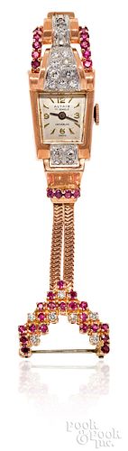 ALTAIR 14K ROSE GOLD BROOCH