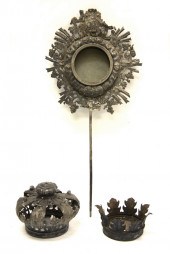 ALTAR ACCESSORY FRAGMENTS - (3