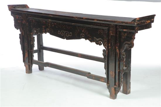 ALTAR TABLE.  Quing Ha Province 