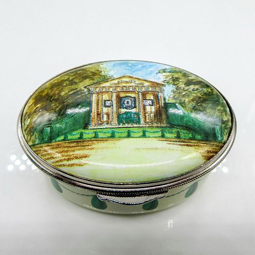ALTHORP ENAMEL TRINKET BOX,