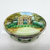 ALTHORP ENAMEL TRINKET BOX, PR