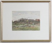 ALTON WILES WATERCOLOR ON PAPE