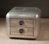 ALUMINUM CLAD TWO-DRAWER 'BLAC