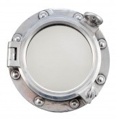 ALUMINUM PORTHOLE 20TH CENTURY