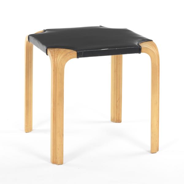 ALVAR AALTO X-LEG STOOL 17?" x