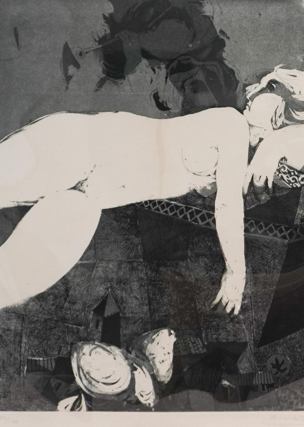 ALVAR (SPANISH B. 1935), RECLING